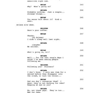 Jake Muller Adventures: Blood Recording Script