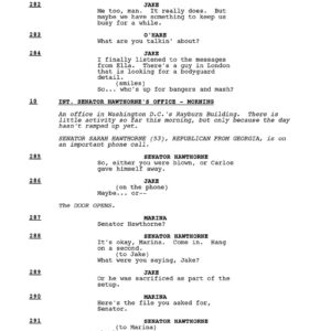 Jake Muller Adventures: Engineered Recording Script
